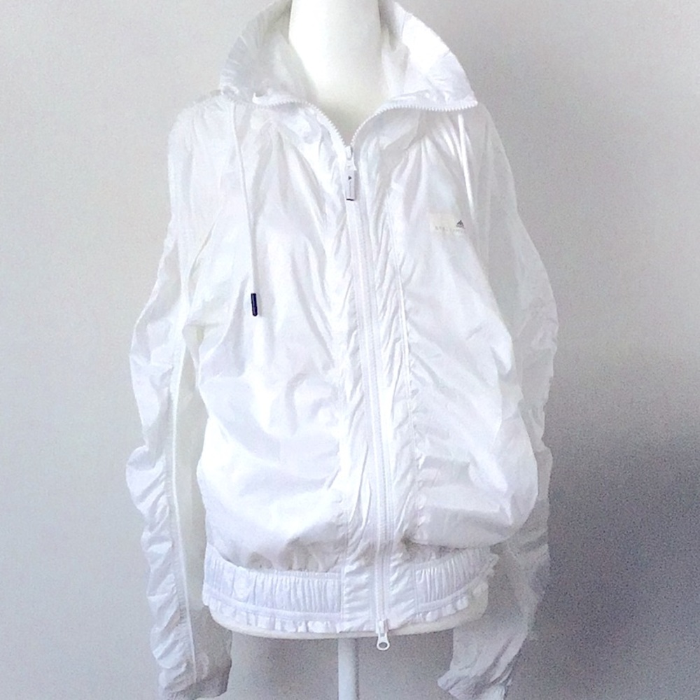 Bright White Stella McCartney for Adidas Barricade Shell
